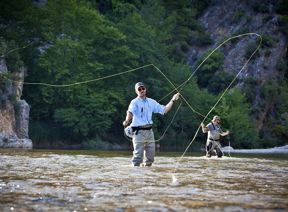 Vacances pêche entre amis dans le Lot